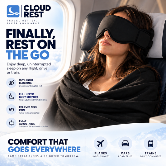 CloudRest™ 3-in-1 Travel Sleep Wrap